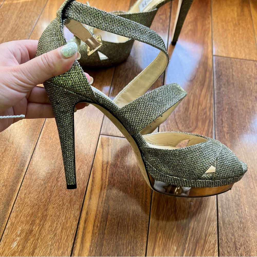Jimmy Choo Kuki Wedding Pump Shoes 39 - Picture 9 of 15